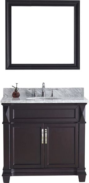 vanity unit with bowl sink Virtu Bathroom Vanity Set Dark Transitional