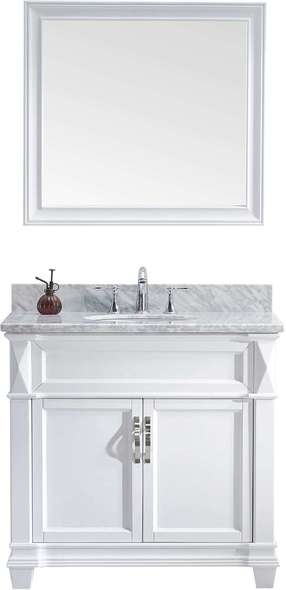 antique white bathroom cabinets Virtu Bathroom Vanity Set Light Transitional
