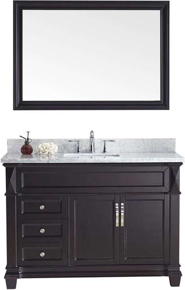bathroom cabinet replacement Virtu Bathroom Vanity Set Dark Transitional