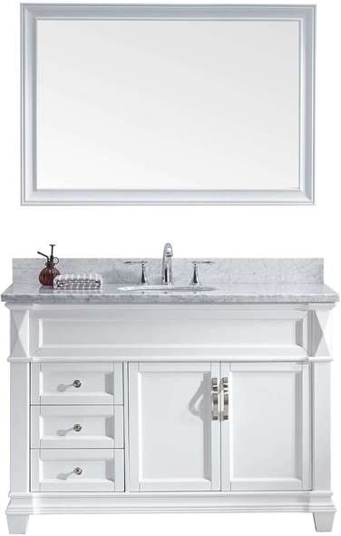 oak double vanity Virtu Bathroom Vanity Set Light Transitional