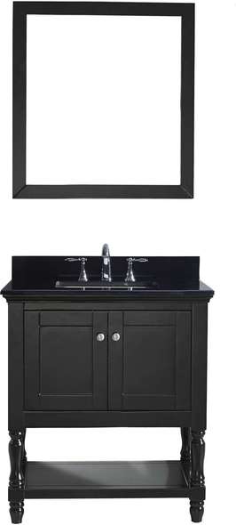 sink unit small Virtu Bathroom Vanity Set Dark Transitional