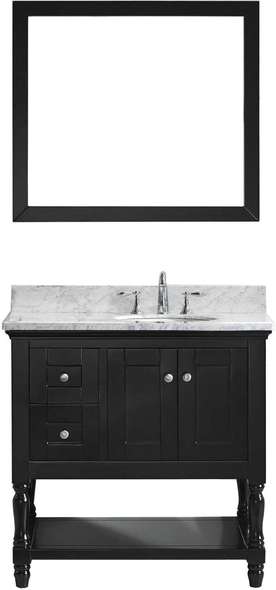 small black vanity unit Virtu Bathroom Vanity Set Bathroom Vanities Dark Transitional