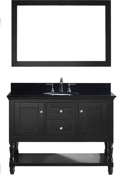 40 inch vanity cabinet Virtu Bathroom Vanity Set Dark Transitional
