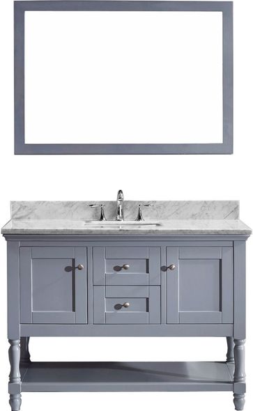 60 double vanity with top Virtu Bathroom Vanity Set Medium Transitional