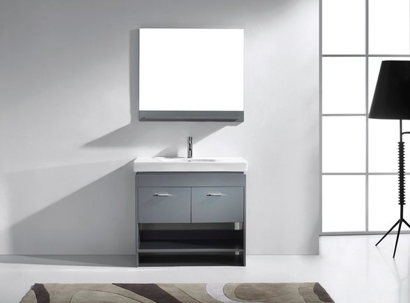 affordable modern bathroom vanities Virtu Bathroom Vanity Set Medium Modern