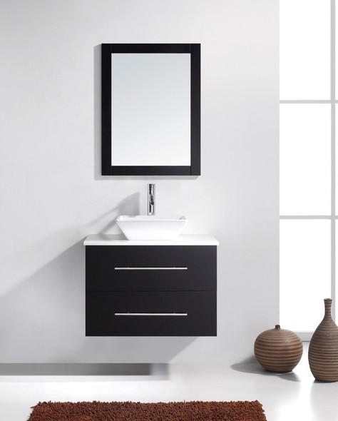 60 inch double sink vanity with top Virtu Bathroom Vanity Set Dark Modern