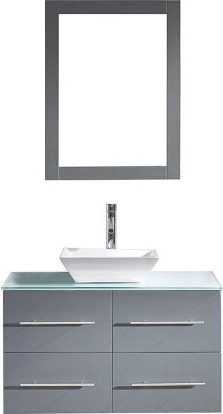 all in one bathroom vanity Virtu Bathroom Vanity Set Medium Modern