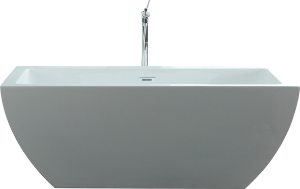 resin freestanding tub Virtu Bathtub Modern