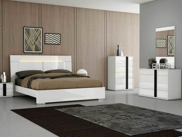 twin size bed frame with storage WhiteLine Bedroom
