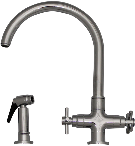 pot filler faucet bronze Whitehaus Faucet Polished Chrome