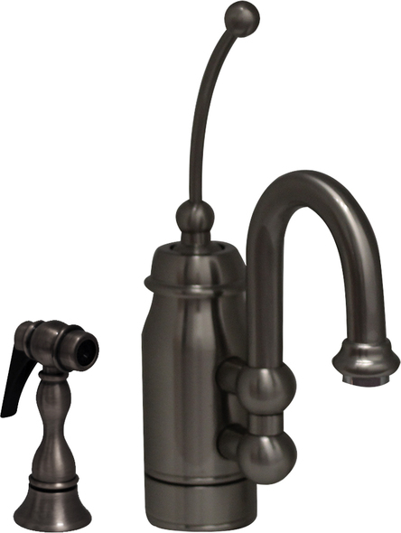 copper faucet handles Whitehaus Faucet Pewter