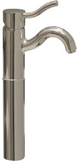 sink single tap Whitehaus Faucet Brushed Nickel