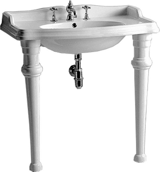 black and white basin Whitehaus Sink  White
