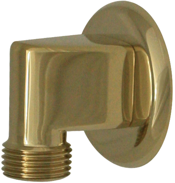 shower with handheld Whitehaus Supply Elbow Polished Brass