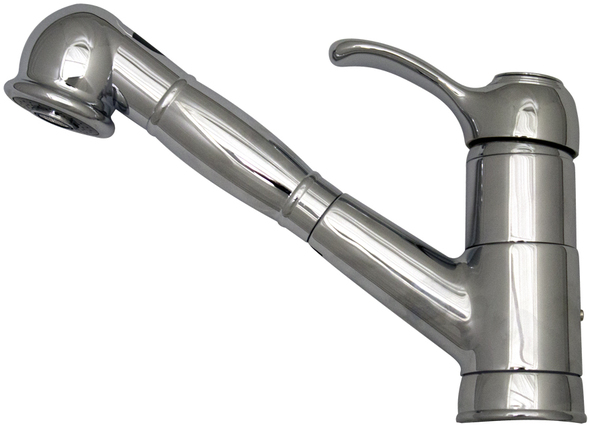 stainless steel kitchen sink manufacturers Whitehaus Faucet Polished Chrome