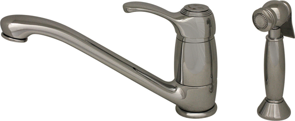 stainless kitchen sink Whitehaus Faucet Polished Chrome