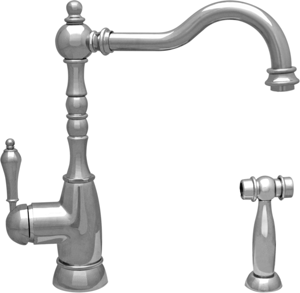 replacement kitchen tap Whitehaus Faucet Kitchen Faucets Polished Nickel