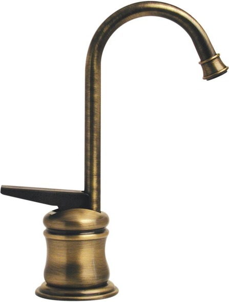 single kitchen sink black Whitehaus Faucet Antique Brass