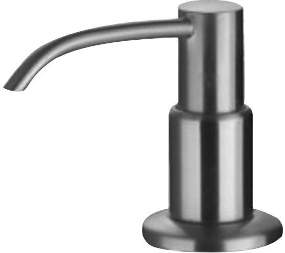 brass soap dispenser wall mount Whitehaus Soap Dispenser Polished Chrome
