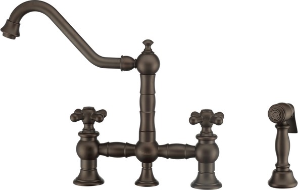 bronze color kitchen sink Whitehaus Faucet Oil Rubbed Bronze