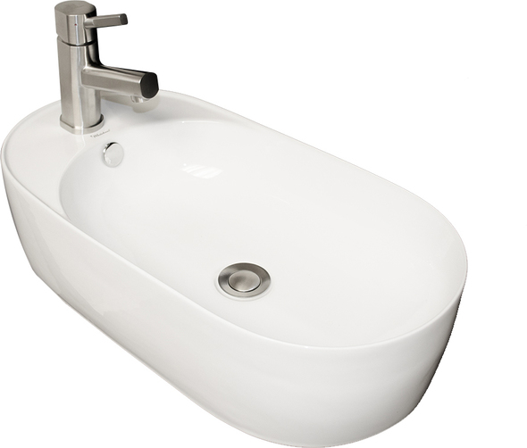 counter top vanity Whitehaus Sink White