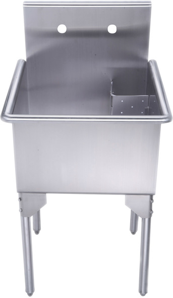 free standing laundry sink with cabinet Whitehaus Sink Brushed Stainless Steel