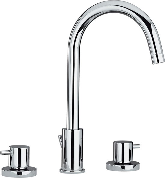 over mount bathroom sink Whitehaus Faucet Polished Chrome