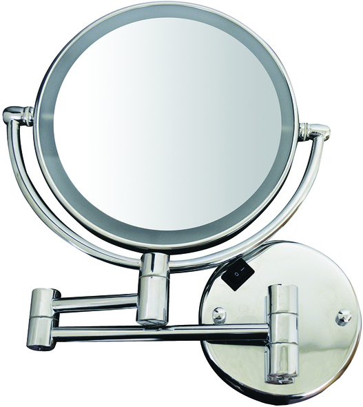 sink mirror design Whitehaus Mirror Bathroom Mirrors Polished Chrome