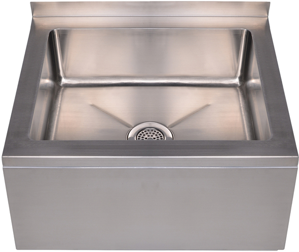 farm sink with drainboard Whitehaus Sink Brushed Stainless Steel