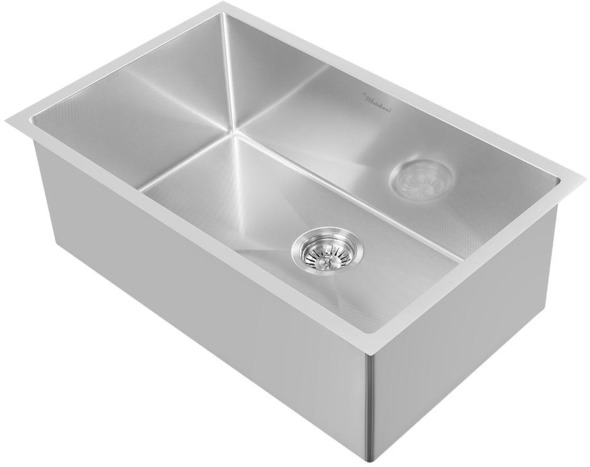 30 x 18 farmhouse sink Whitehaus Sink Brushed Stainless Steel