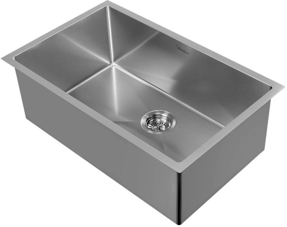 single bowl stainless Whitehaus Sink Gunmetal