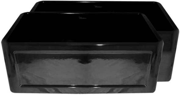 large single stainless steel kitchen sink Whitehaus Sink Black