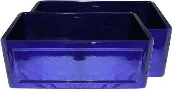 24 inch farmhouse kitchen sink Whitehaus Sink Sapphire Blue