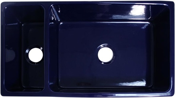 franke undermount double sink Whitehaus Sink Sapphire Blue