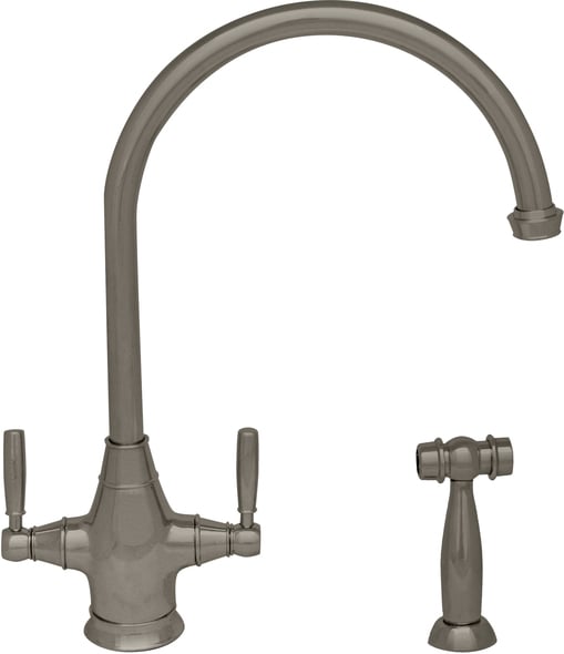 Whitehaus Faucet Kitchen Faucets Brushed Nickel
