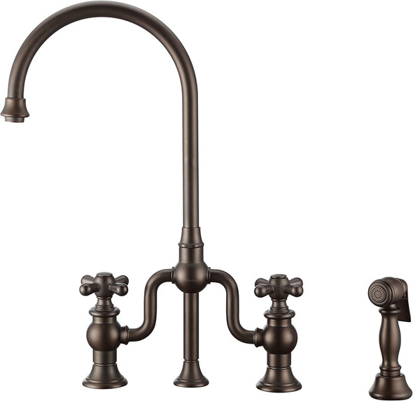 wall mounted sink and faucet Whitehaus Faucet  Oil Rubbed Bronze