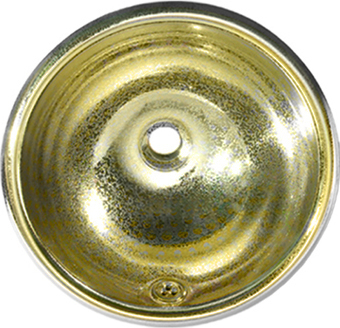 vessel sink vanity base Whitehaus Sink Polished Brass