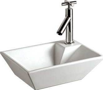 small 2 sink bathroom vanity Whitehaus Sink  White