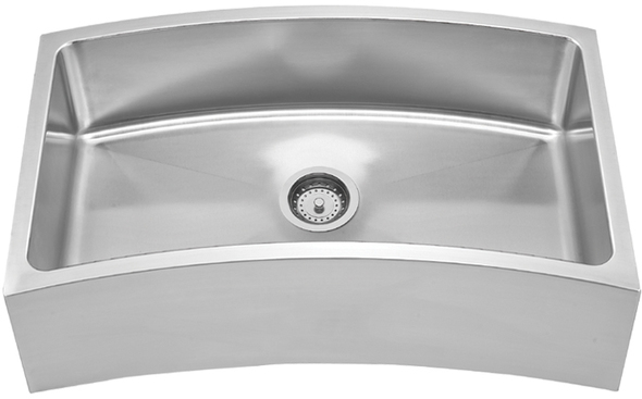 sink with basin Whitehaus Sink Brushed Stainless Steel