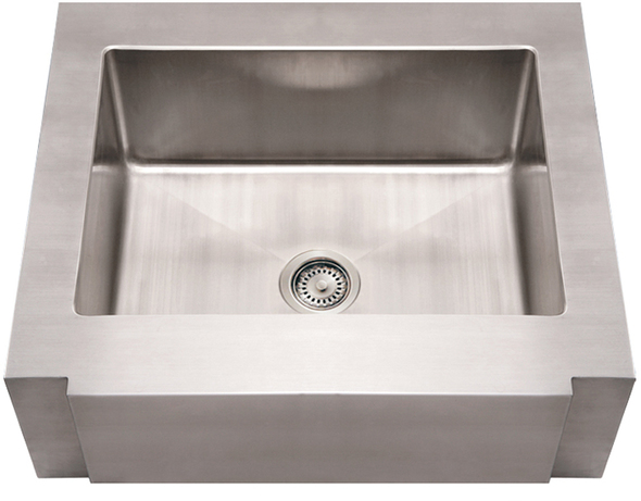 sink gloss Whitehaus Sink Brushed Stainless Steel