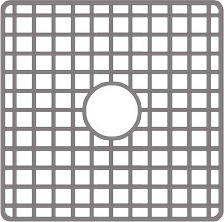 dish sink mat Whitehaus Grid Stainless Steel
