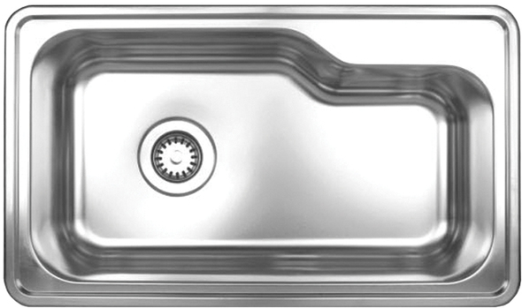 36 kitchen sink Whitehaus Sink Brushed Stainless Steel