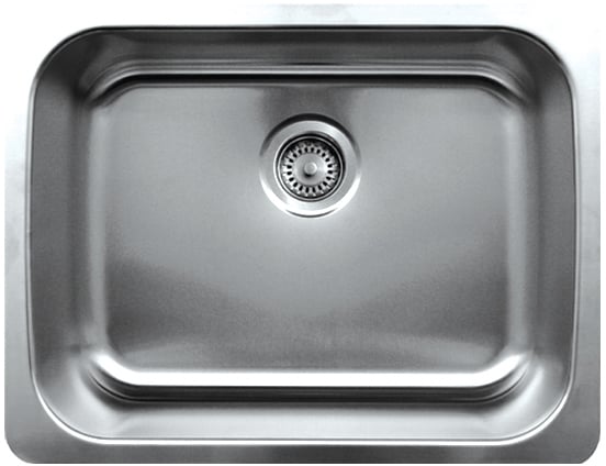 apron sink fireclay Whitehaus Sink Brushed Stainless Steel