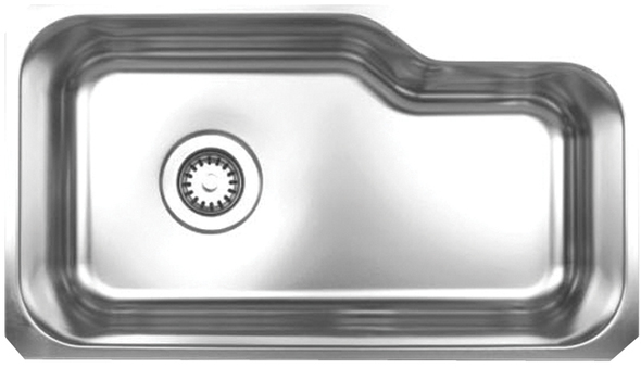 kitchen basin bowl Whitehaus Sink Brushed Stainless Steel
