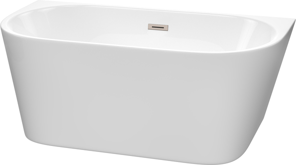 tub in shower bathroom ideas Wyndham Flat Edge Freestanding Bathtub