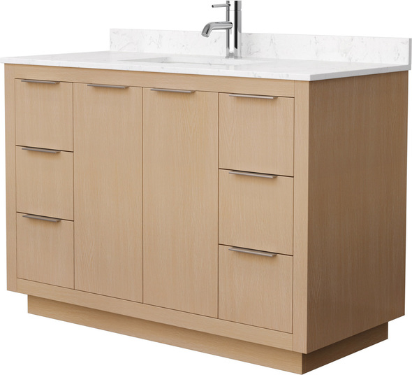 vanity unit with countertop basin Wyndham Vanity Set Light Straw Modern