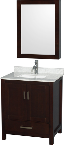 affordable bathroom vanity with sink Wyndham Vanity Set Espresso Modern