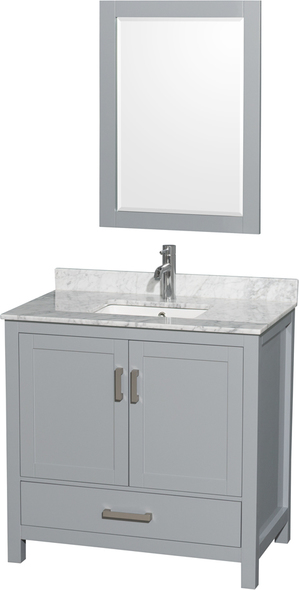 60 inch double sink vanity with top Wyndham Vanity Set Gray Modern