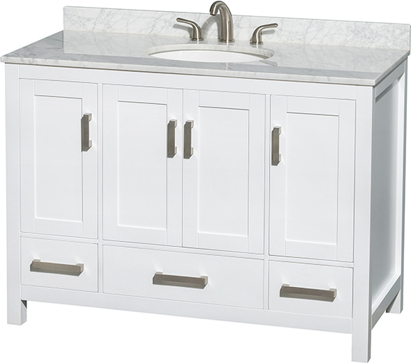 sink vanity Wyndham Vanity Set White Modern