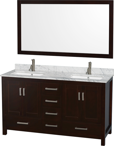 vanity unit with countertop basin Wyndham Vanity Set Espresso Modern